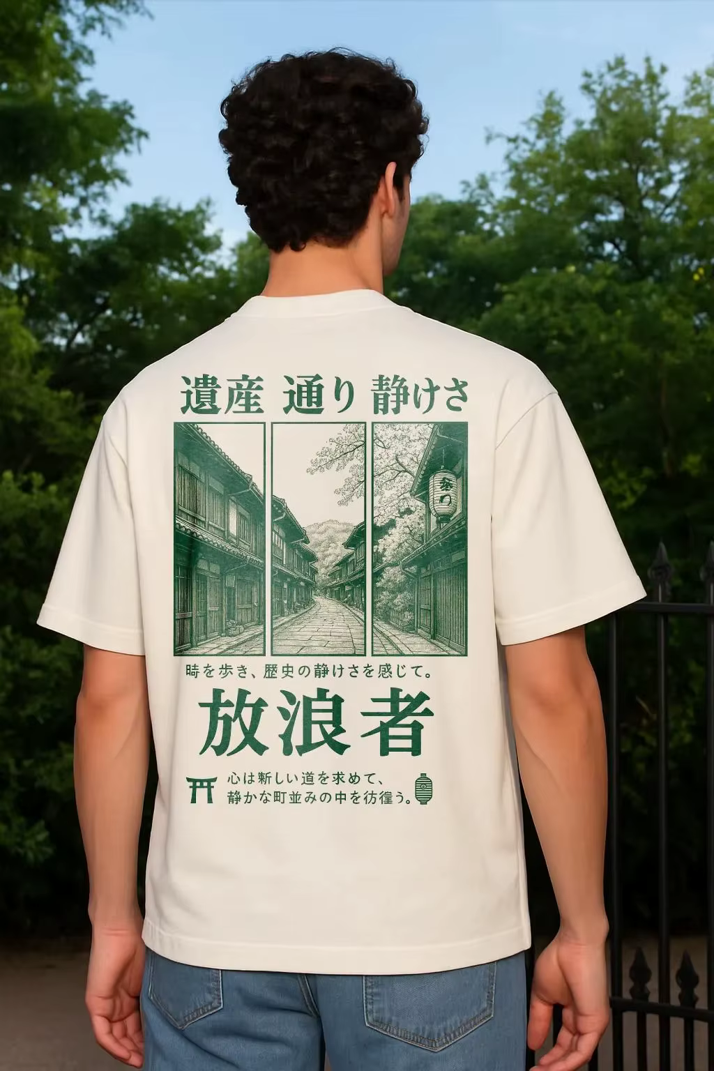 Kyoto Streetview T-Shirt urbain japon