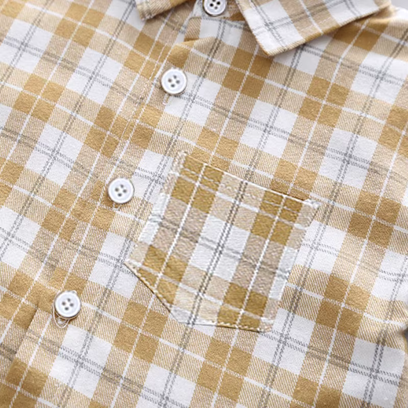 IENENS bébé chemise vêtements printemps chemises minces enfant en bas âge infantile garçon à manches longues t-shirts
