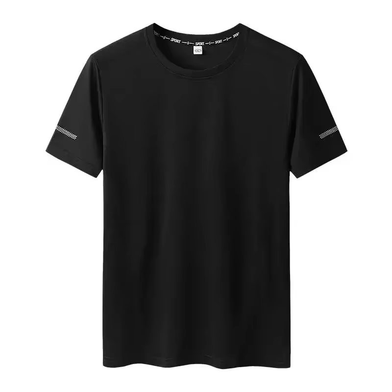 T-shirt à manches courtes et col rond pour femme