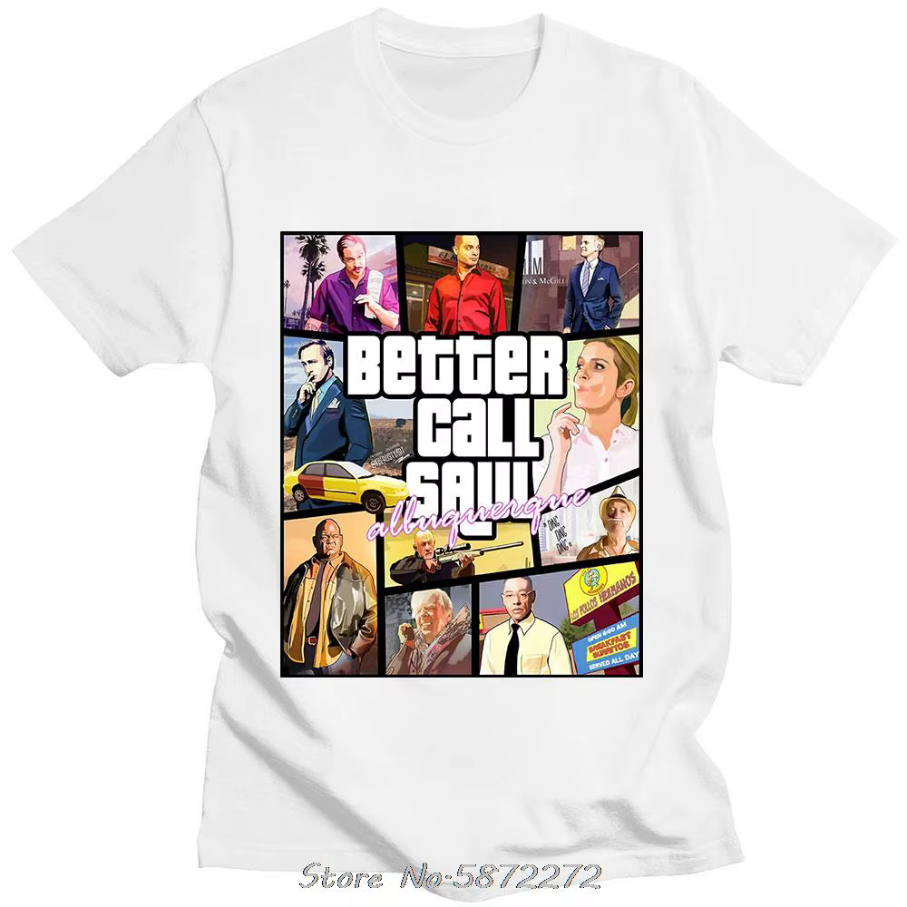 T-shirt manches courtes Breaking Bad pour homme