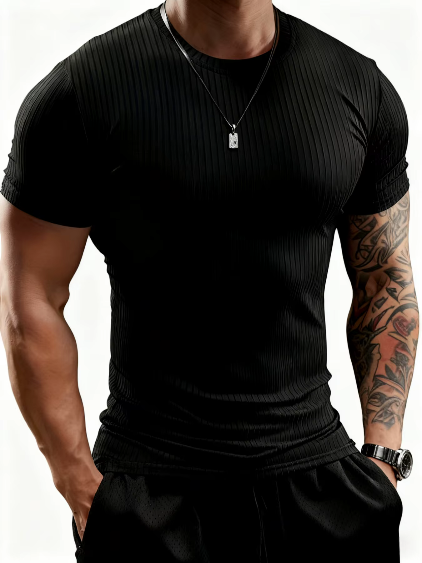 T-Shirt de Fitness pour hommes