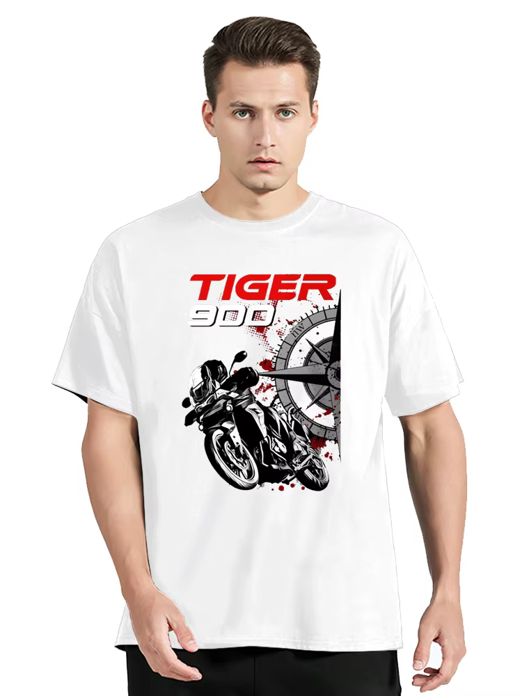 Tiger-T-shirt en coton pour homme