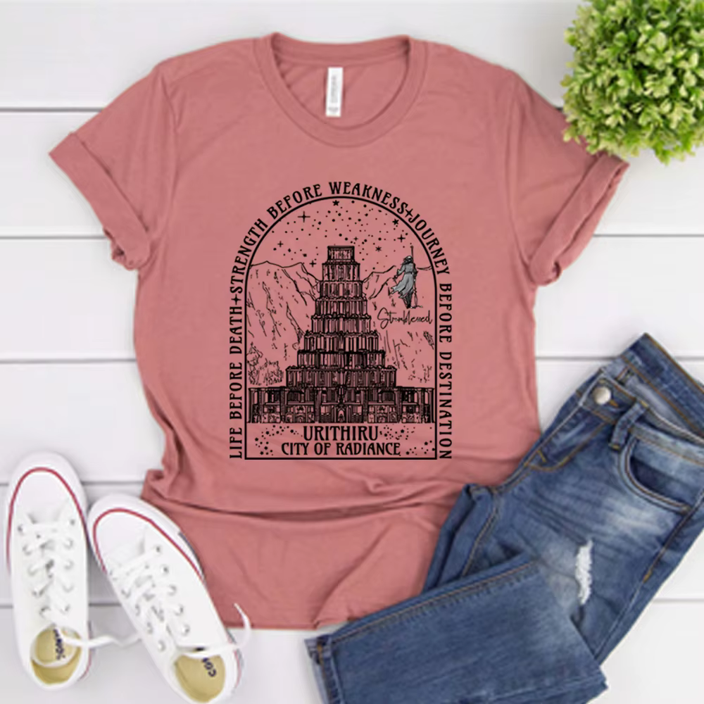 Stormlight archives T-Shirt Urithiru ville d'éclat