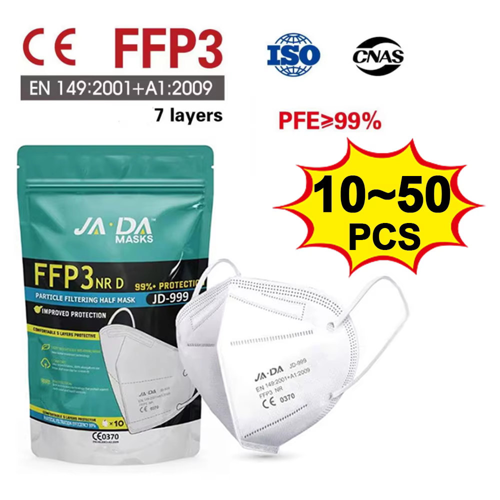 Masque facial FFP3 certifié CE UE