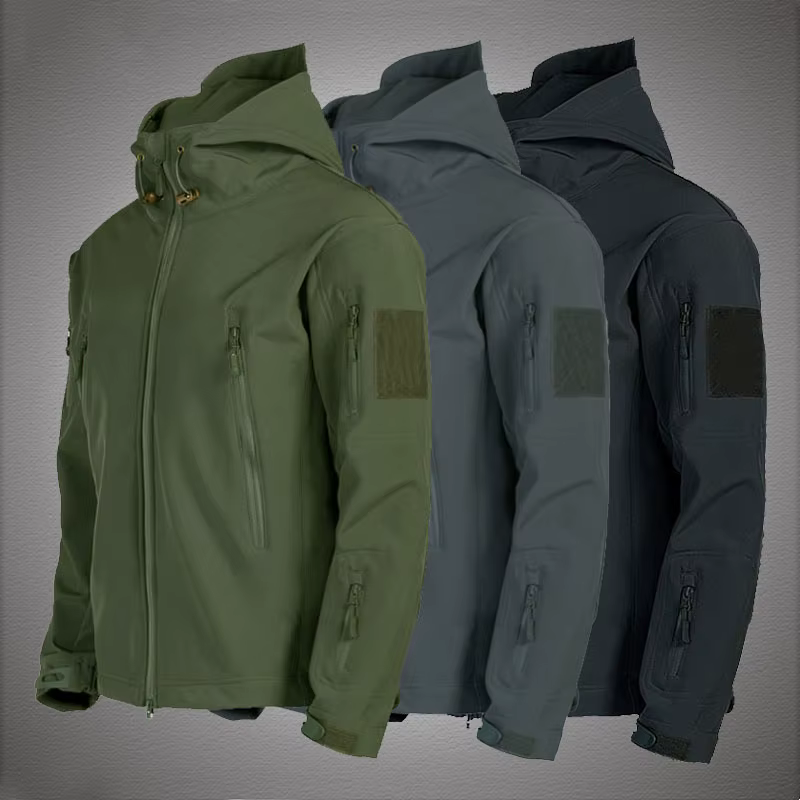 Military Shark Skin Soft Shell Jackets Men Tactical Windproof Waterproof jacket men Army Combat