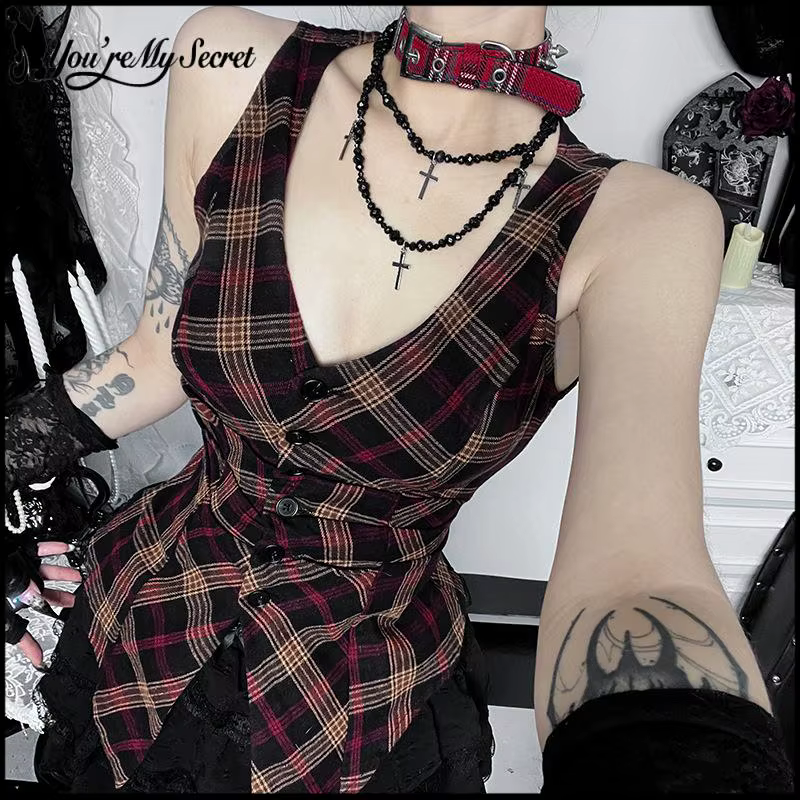 [You're My Secret] Corset gothique ajusté pour femme