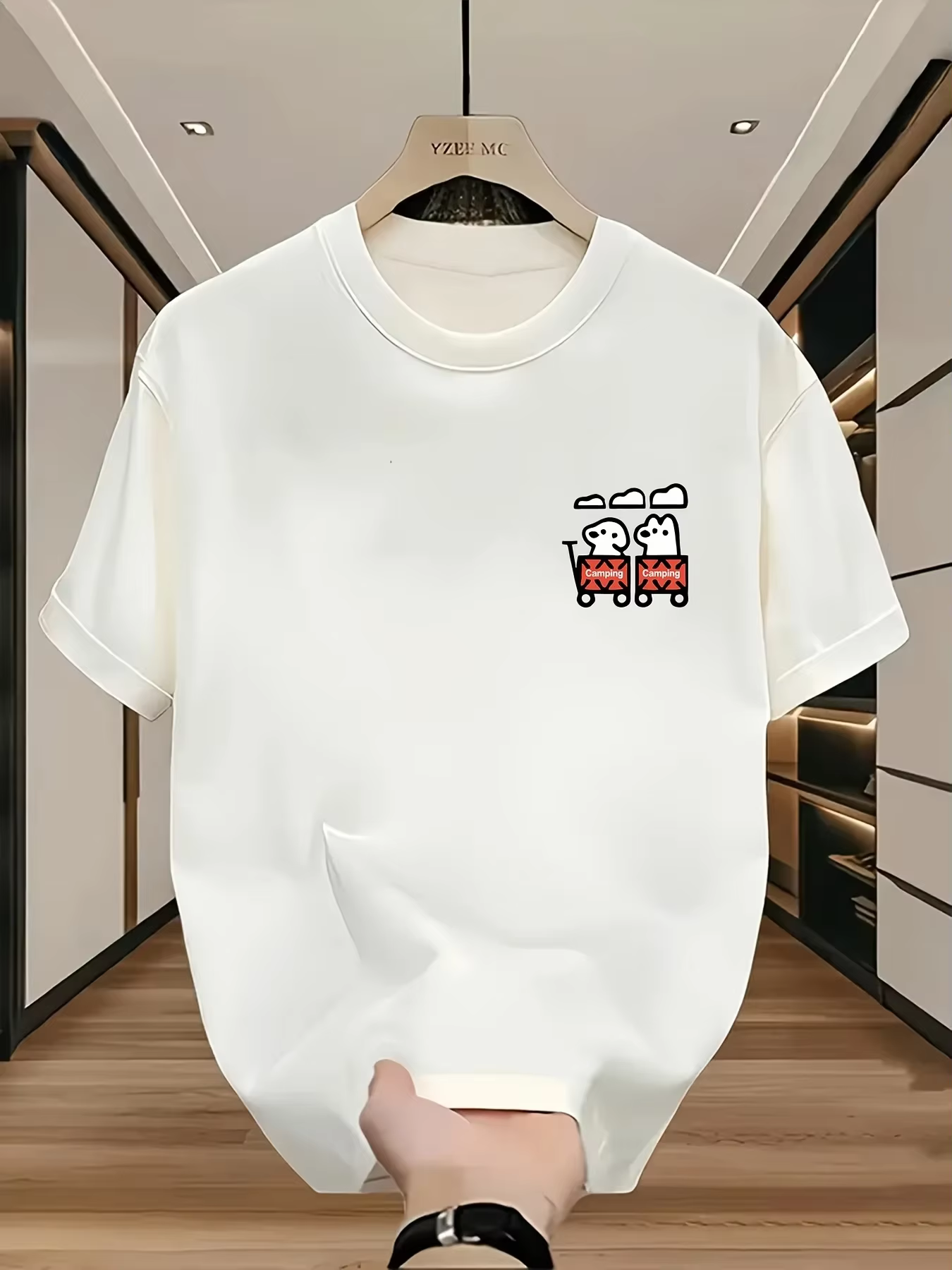 T-shirt pour homme Camping Adventure