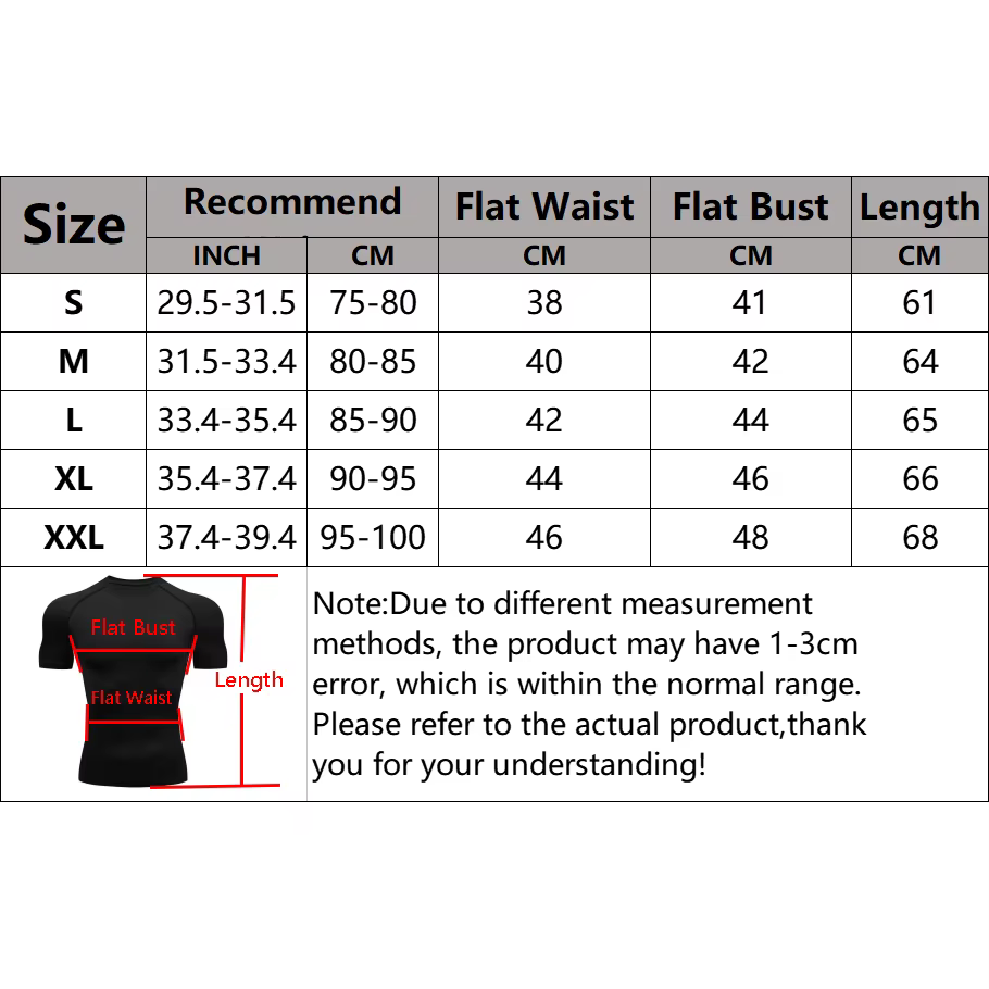 T-shirt de compression pour hommes