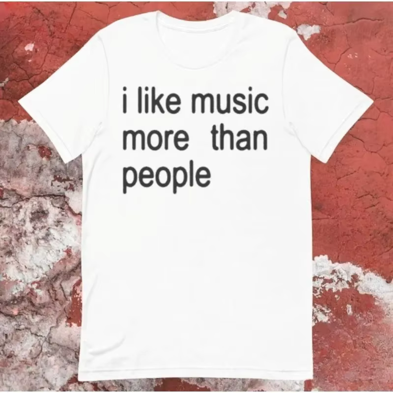 T-shirt humoristique en coton pour homme