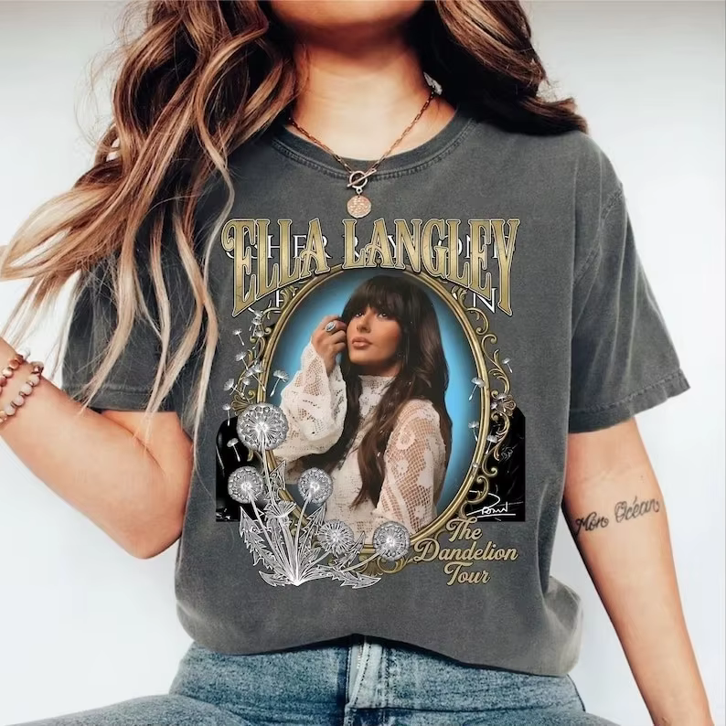 T-shirt Ella Langley Dandelion Tour