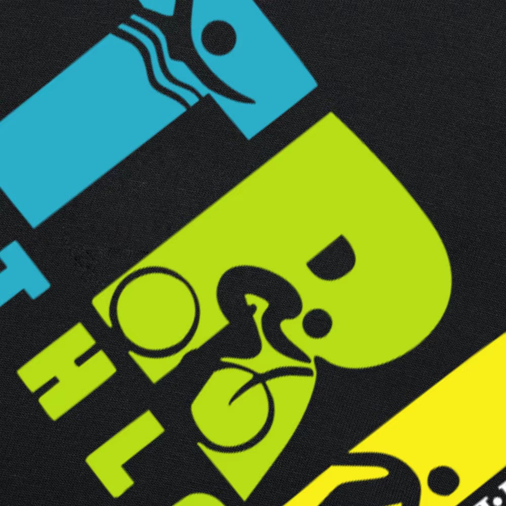 Triathlon natation vélo course T-shirt à manches courtes hauts hommes mode nouveau décontracté imprimé
