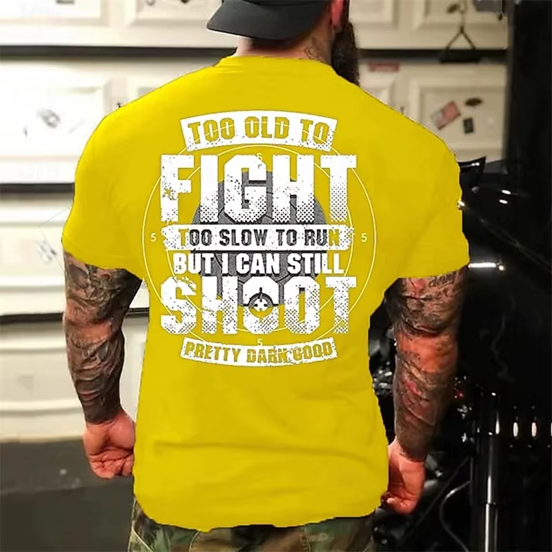 T-shirt manches courtes col rond homme