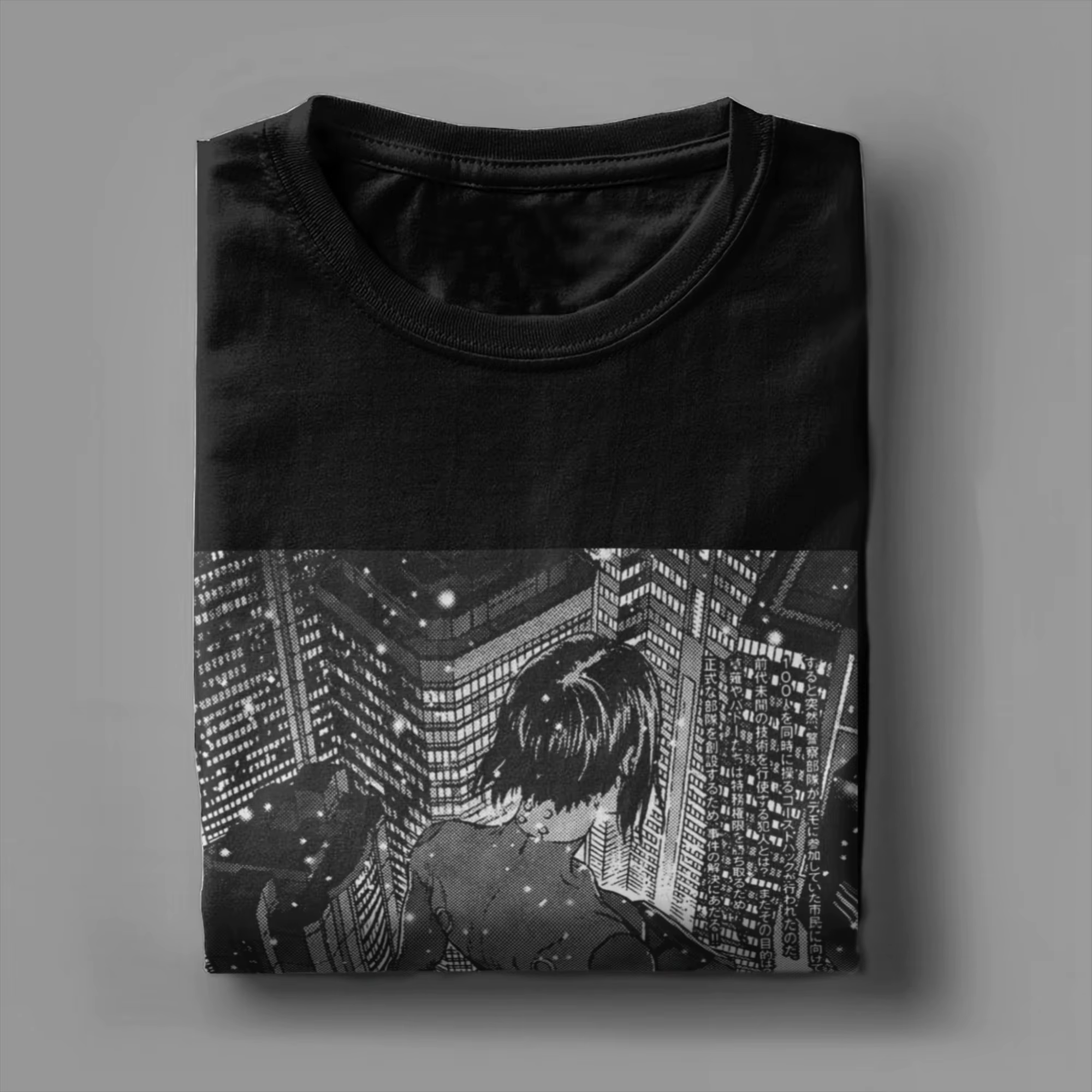 T-Shirt drôle Ghost in the Shell pour hommes