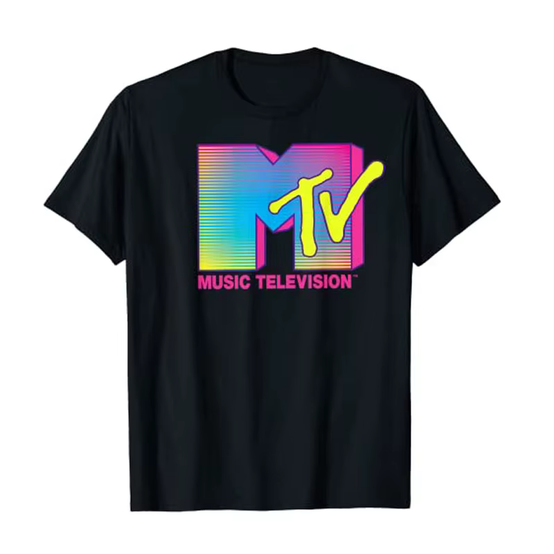 MTV – T-Shirt à manches courtes pour hommes