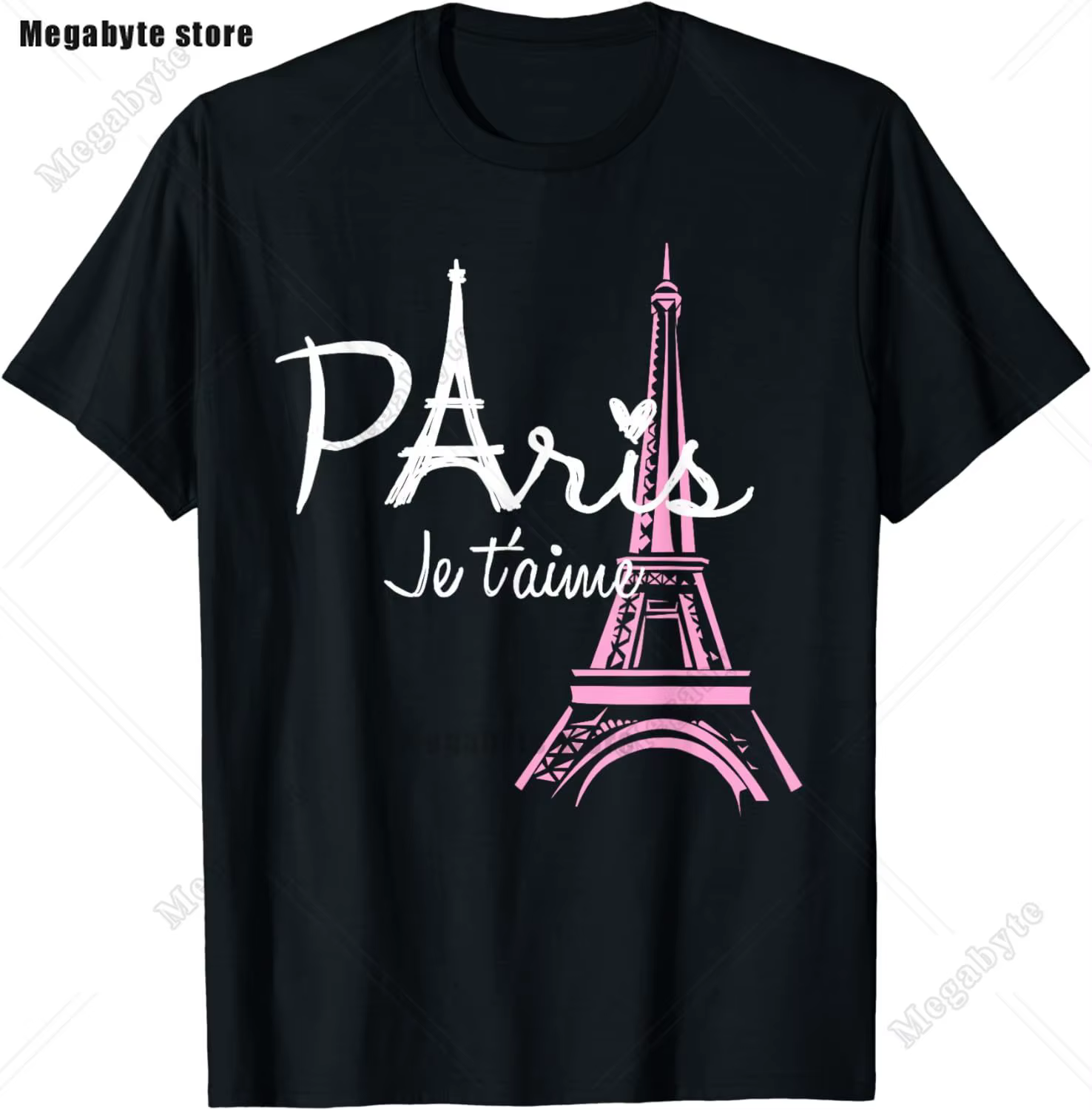 Tour Eiffel Paris Chemise Vintage I Love