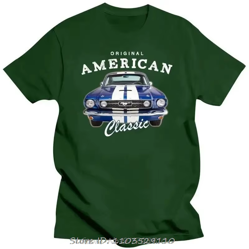 T-shirt Mustang Muscle Car pour hommes