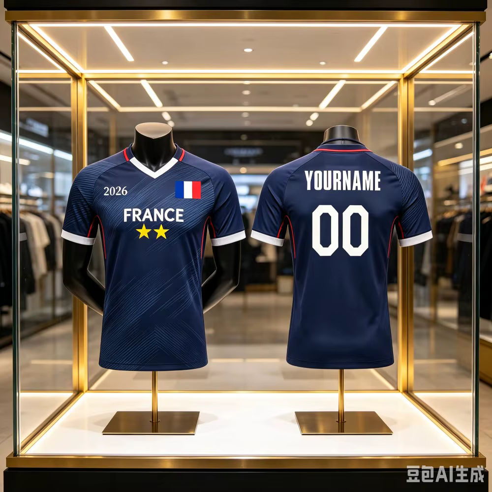 T-shirt de football d'été pour hommes et femmes