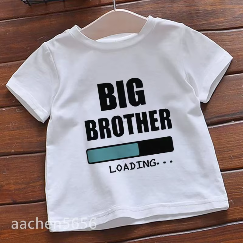 T-shirt imprimé Big Brother Big Ajust pour enfants