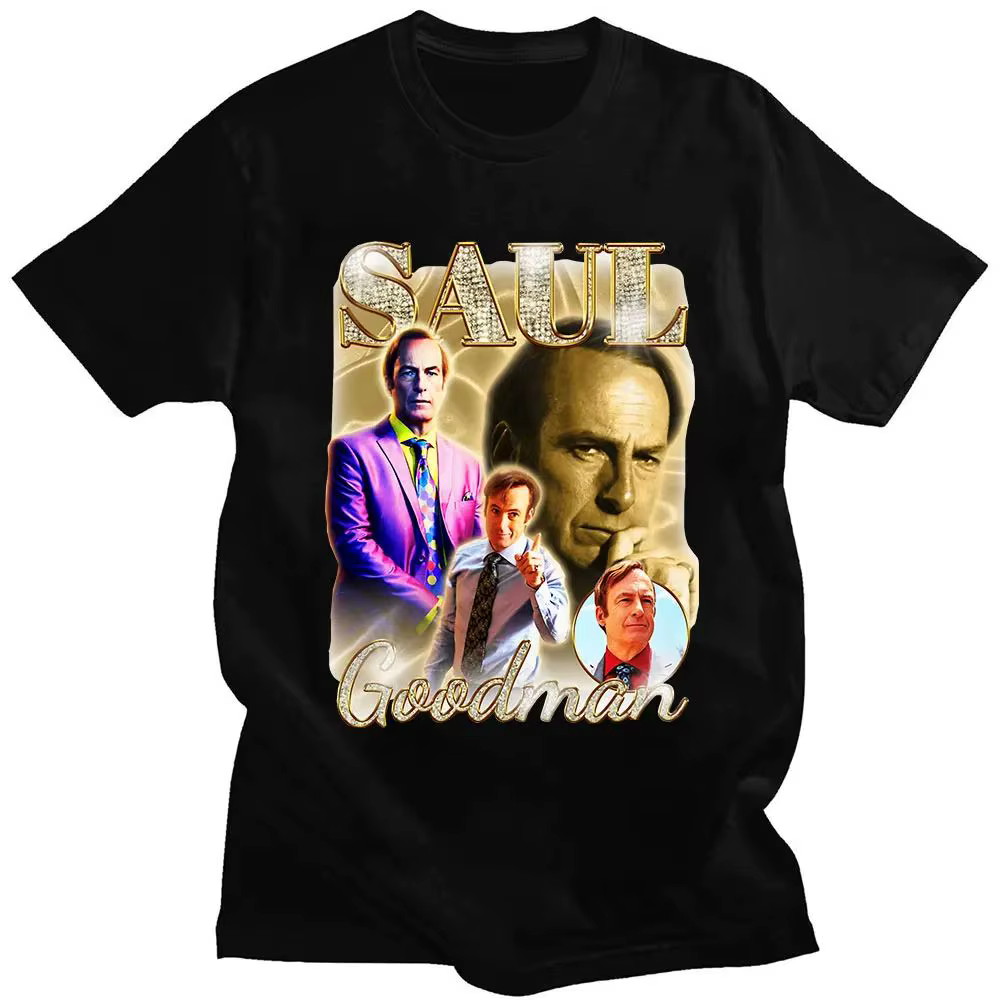 T-shirt Heisenberg Breaking Bad Missing Sign Better Call Saul à imprimé graphique