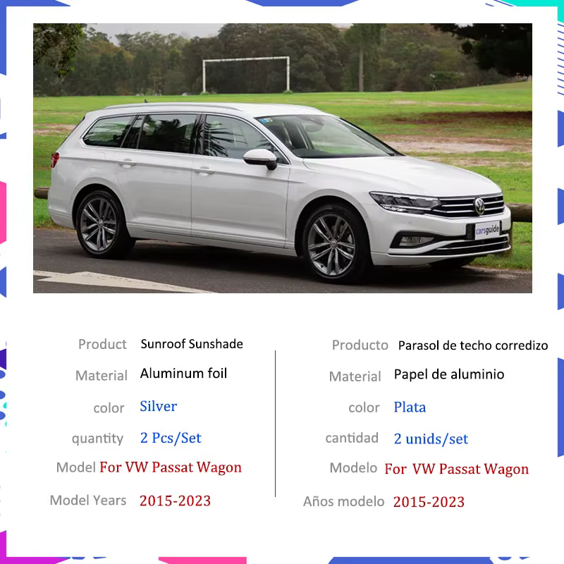 Pare-soleil de toit ouvrant pour Volkswagen, crème solaire de toit, pare-brise d'isolation thermique, accessoires de voiture, VW Passat, B8 Wagon, 2015-2023, 2020, 2018