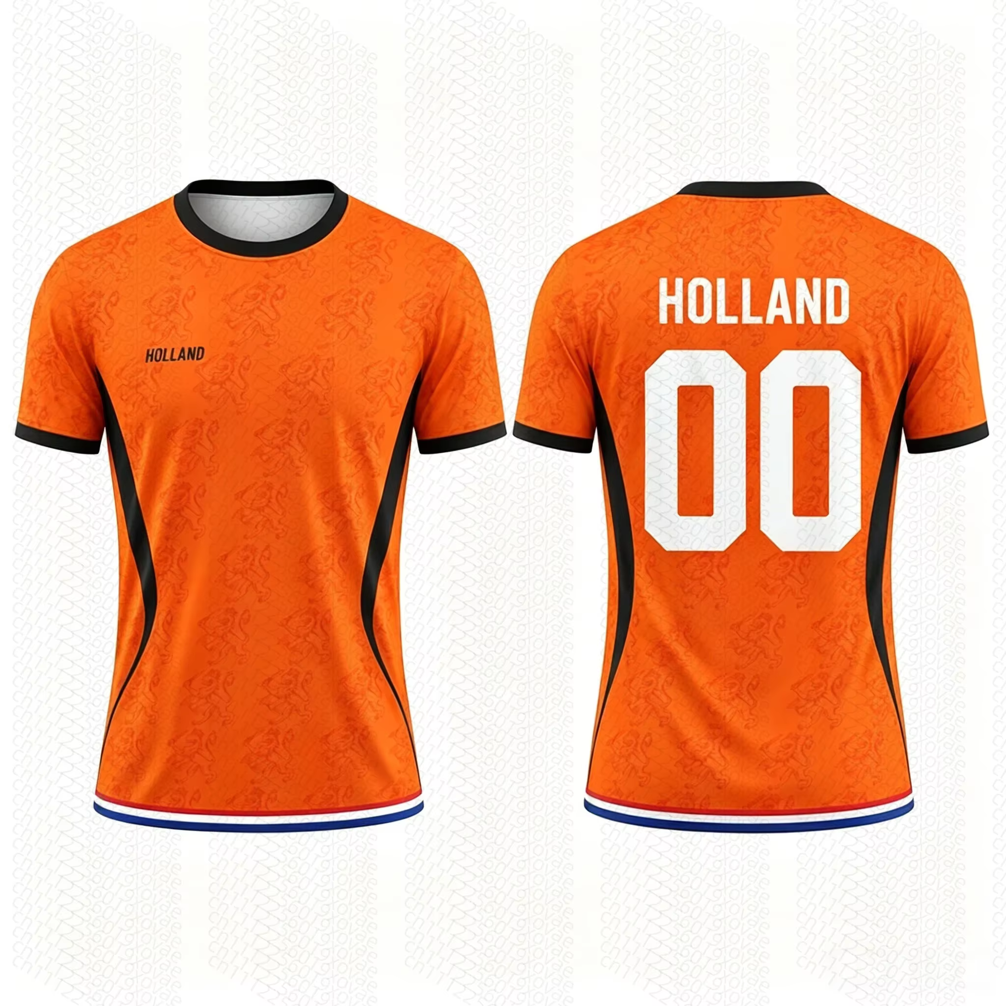 T-shirt athlétique unisexe inspiré des Pays-Bas
