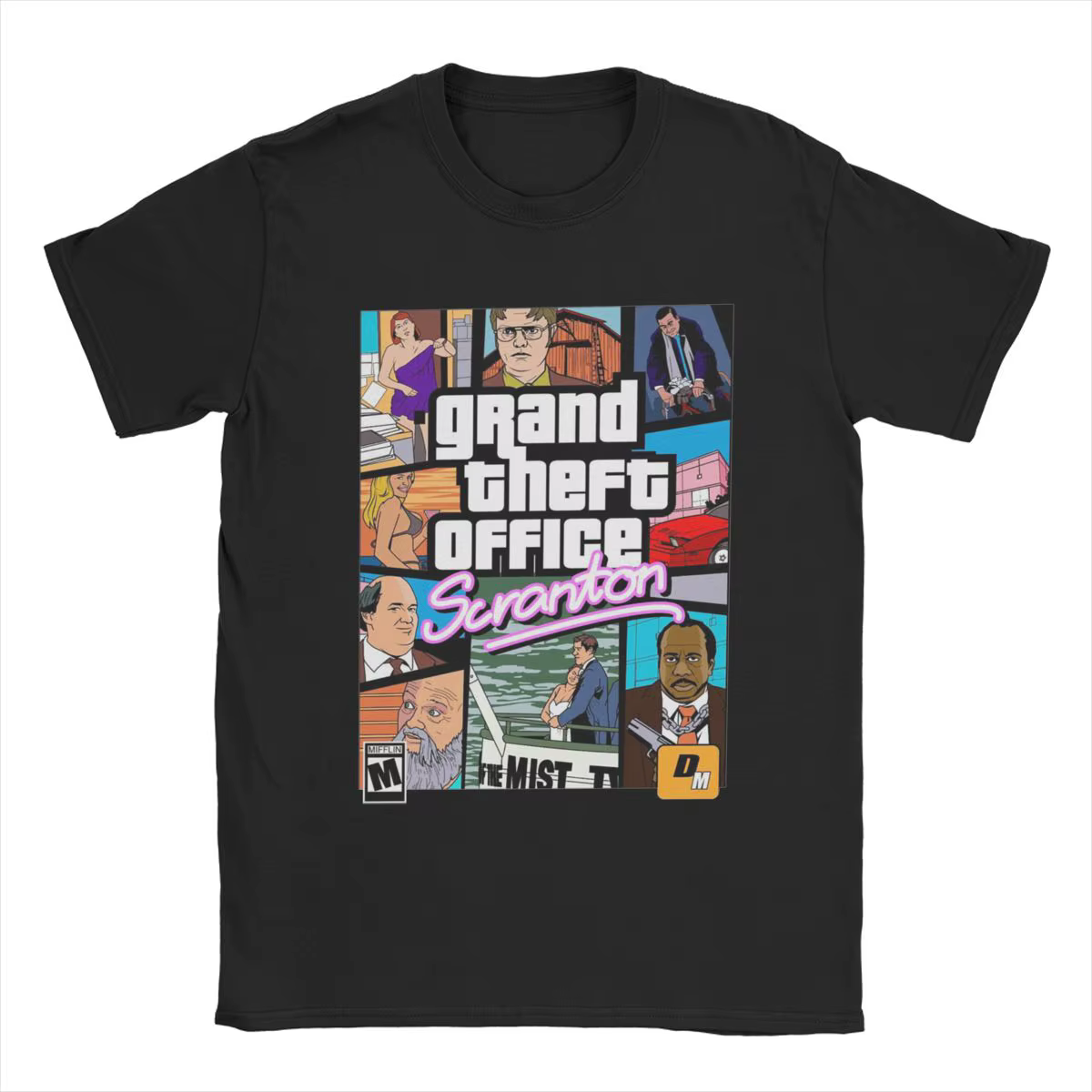 Grand vol bureau Scranton hommes t-shirt