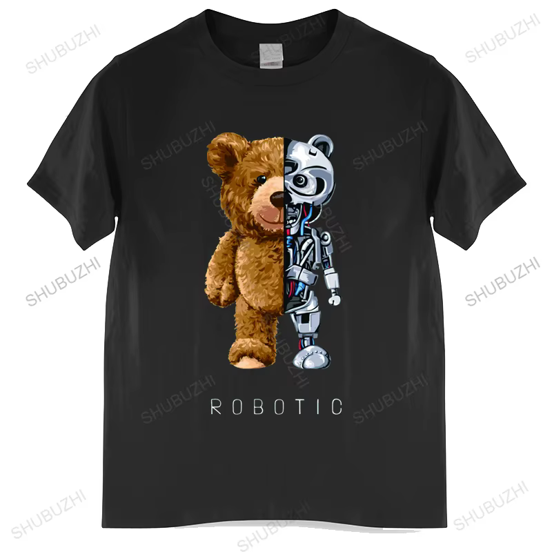 T-Shirt drôle ours en peluche Robot