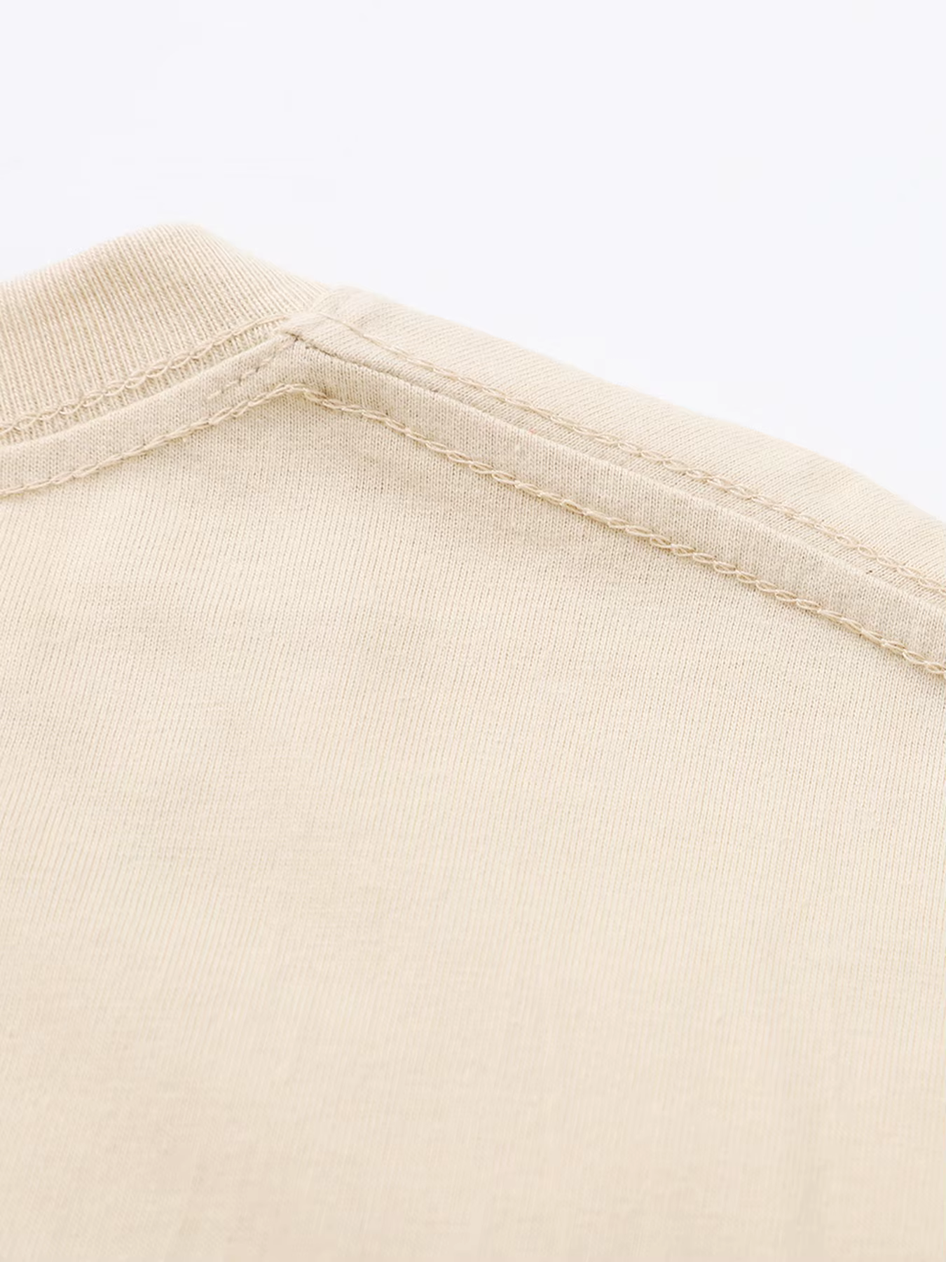 T-Shirt col rond en coton pour femmes