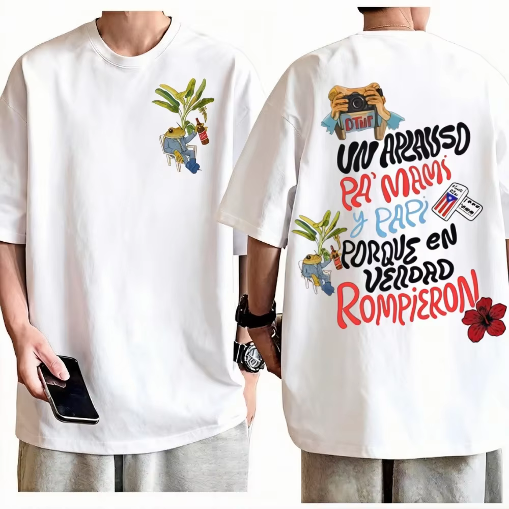 T-shirt Bad Bunny World Tour 'Debi Tirar Mas Fotos DTMF'