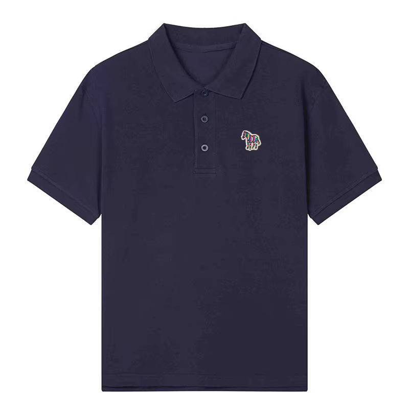 Offres spéciales nouveaux hommes femmes qualité Polo petit dessin animé broderie T-shirt coton confortable à manches courtes t-shirts d'été hauts