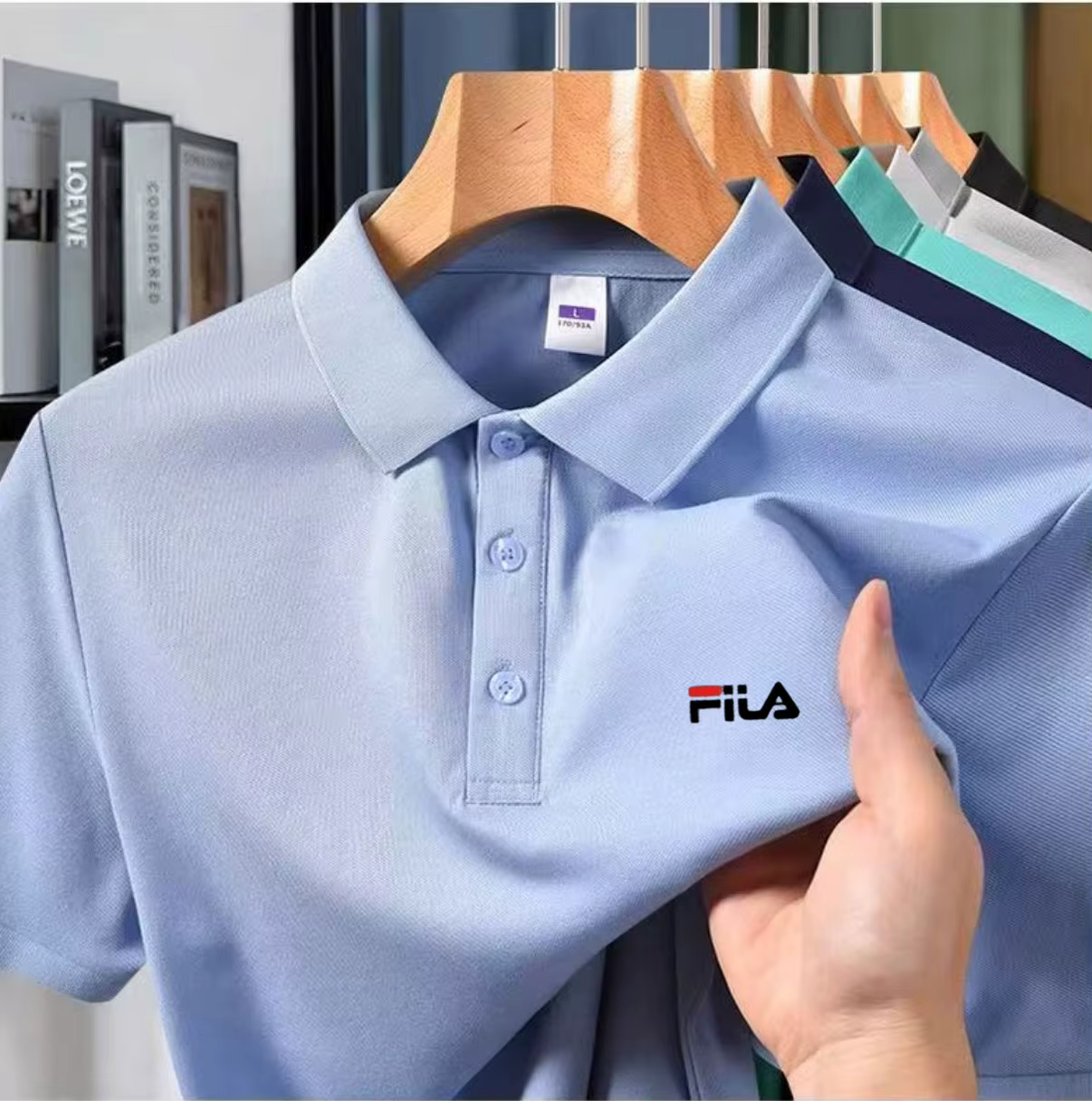 Polo pour homme de marque haut de gamme - Nouveau t-shirt décontracté respirant à manches courtes pour l'été, style sportif et professionnel