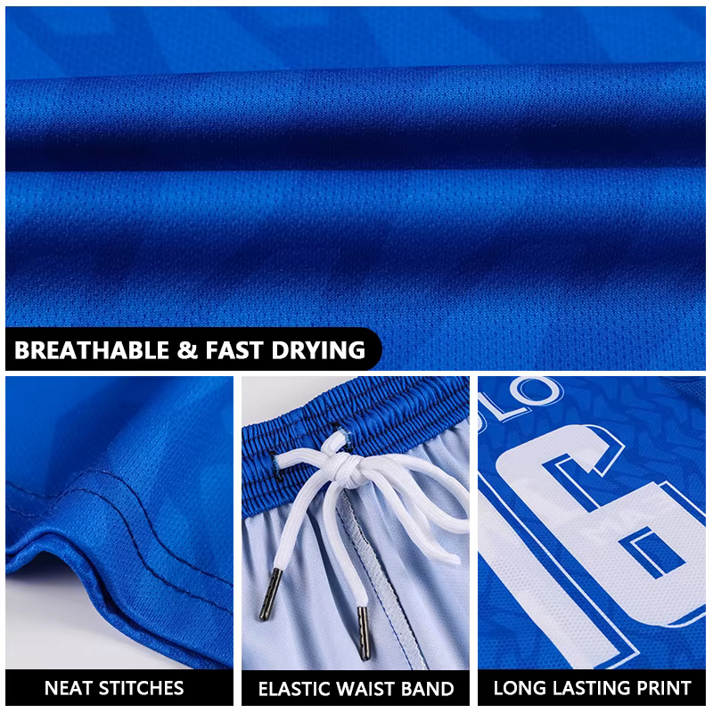 Maillot de Football personnalisé avec impression par Sublimation
