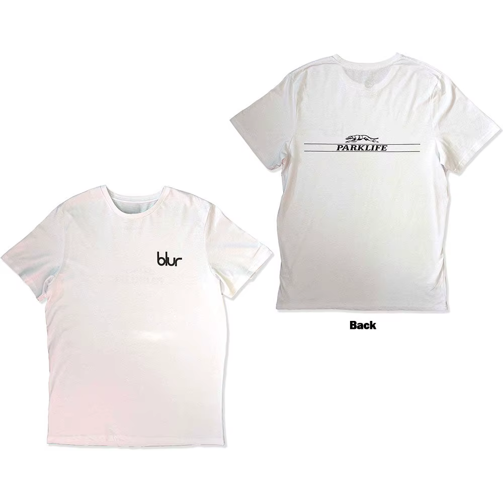 T-Shirt Milky Blur Band en coton pour hommes et femmes, Streetwear d'été
