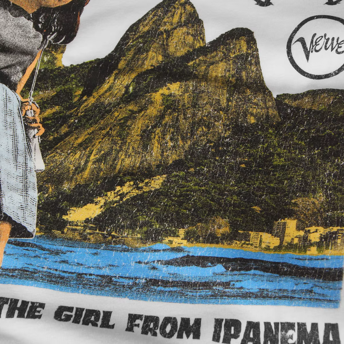 TIABS Astrud Gilberto T-Shirt The Girl From Ipanema Brazilian Singer Music Design Drop Shoulder Short Sleeves Men's Tops Shirt