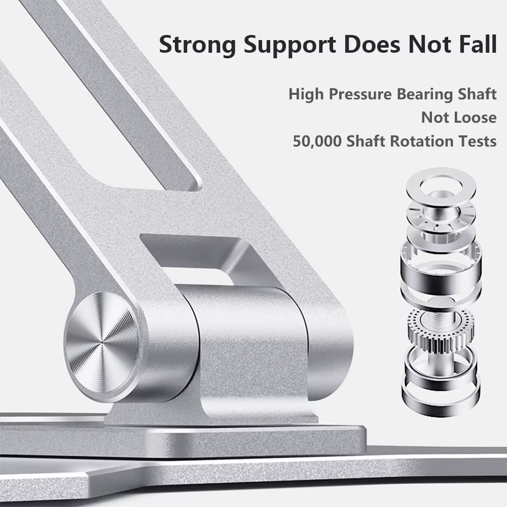 Support d'ordinateur portable pour MacBook Air Pro Dell ASUS HP Xiaomi Huawei Desk Riser 360 Rotation multi-angle