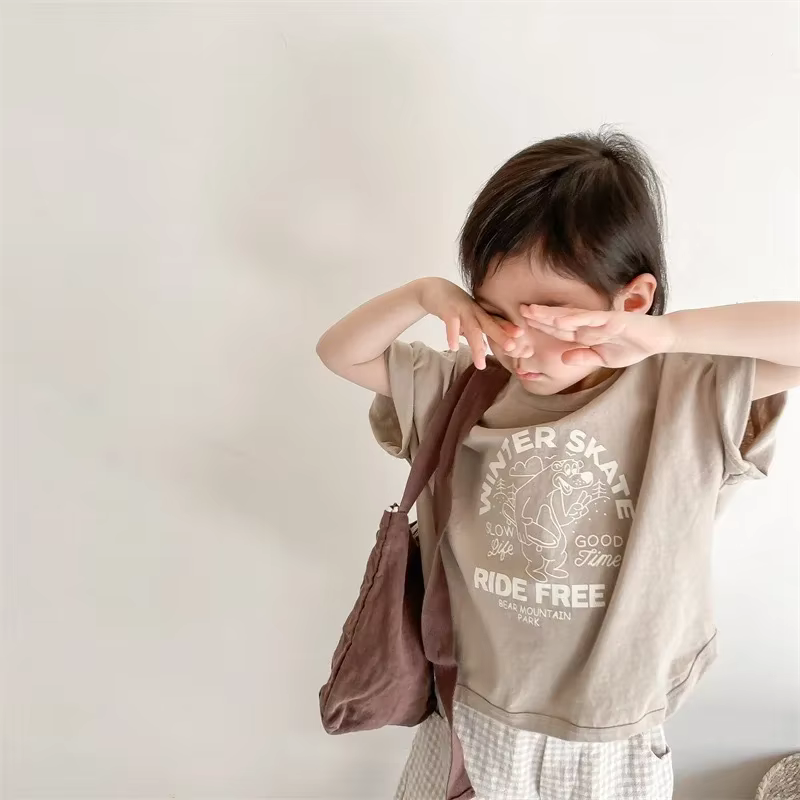 INS – t-shirt à manches courtes pour bébés garçons