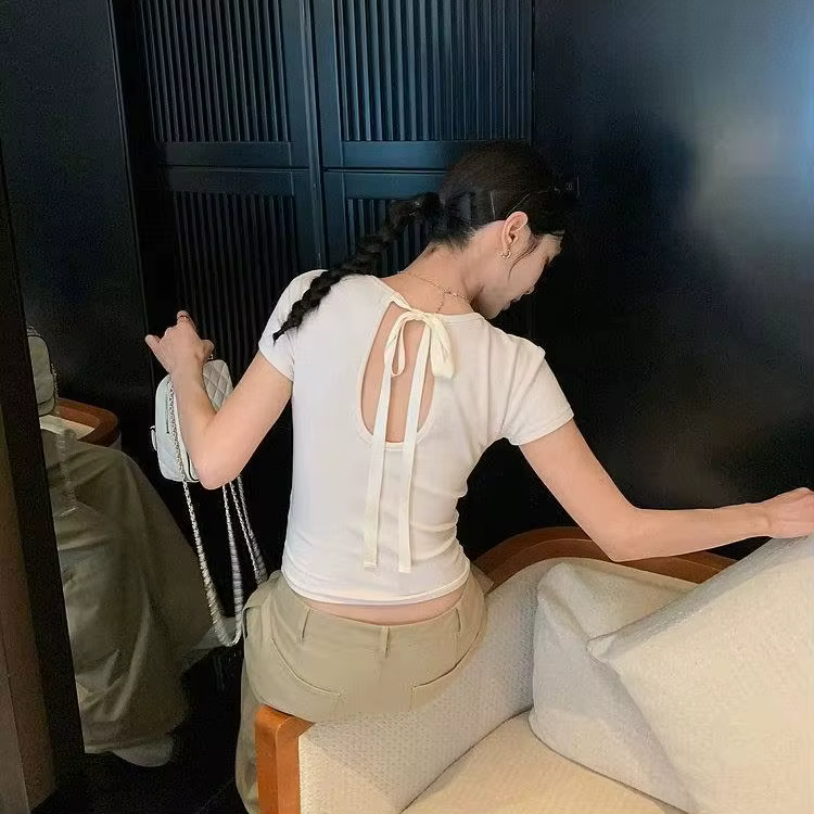 T-shirt d'été pour femme à manches courtes