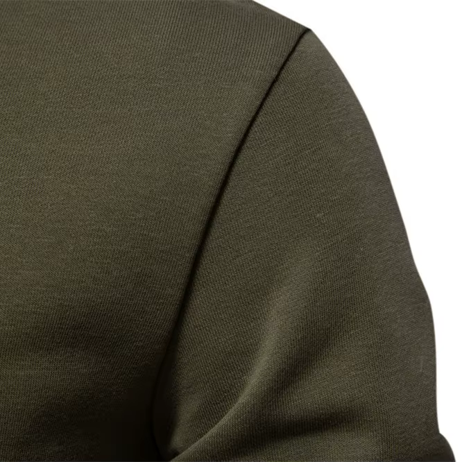 Nouveau t-shirt à manches longues pour hommes solide printemps décontracté