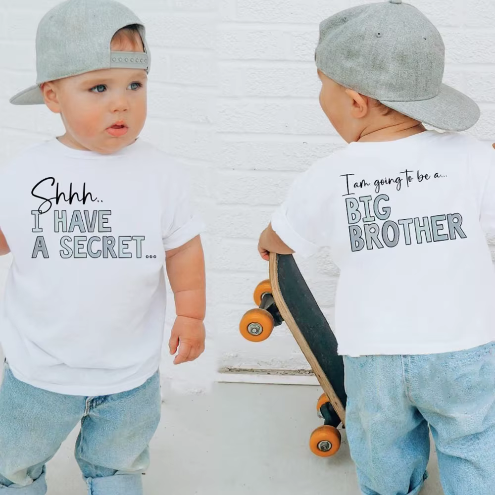 T-Shirt Big Brother, j'ai un Secret promu à gros frère
