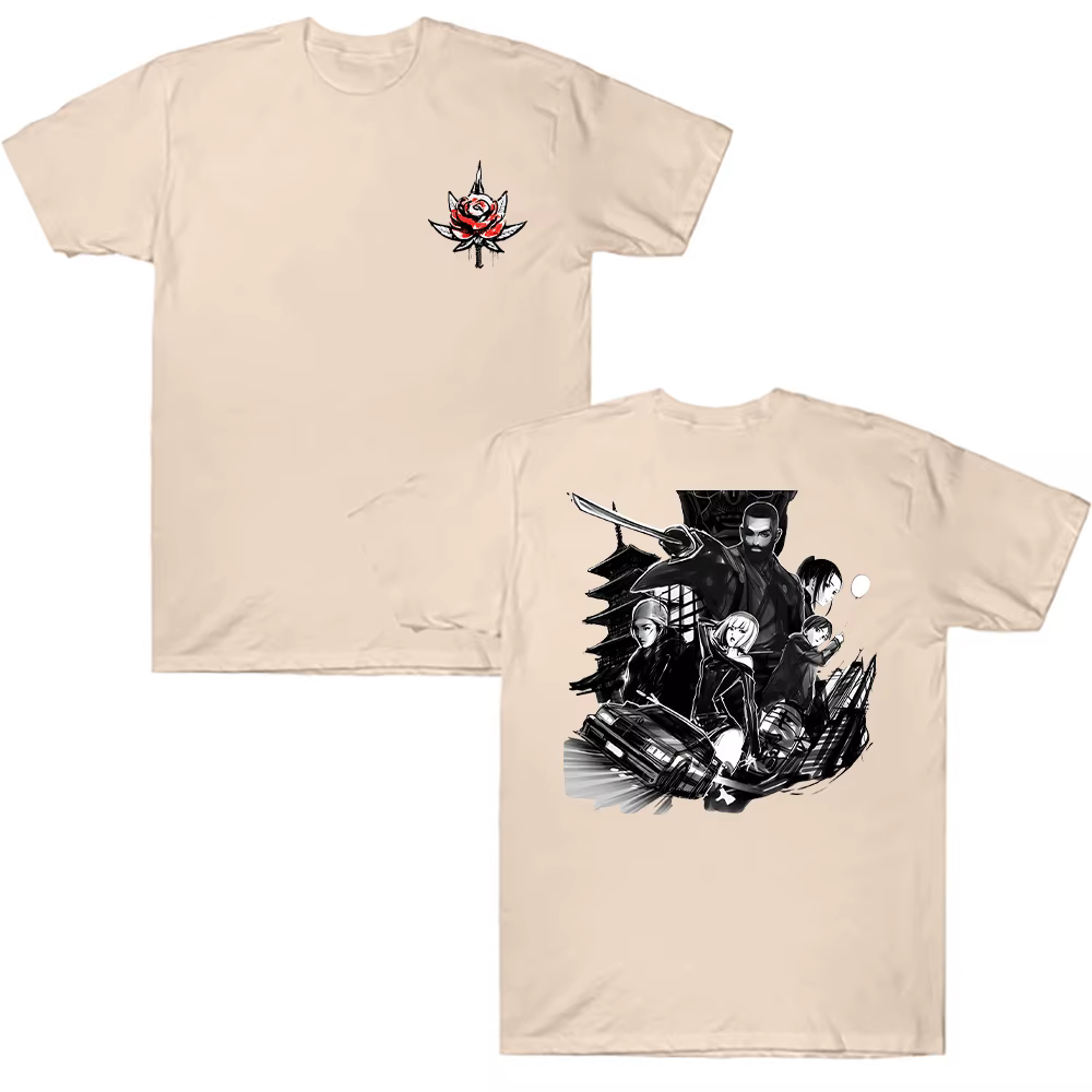Eladio Carrión Rose Album t-shirt hommes femmes mode Hip Hop rue T-shirts décontracté ample surdimensionné hauts coton