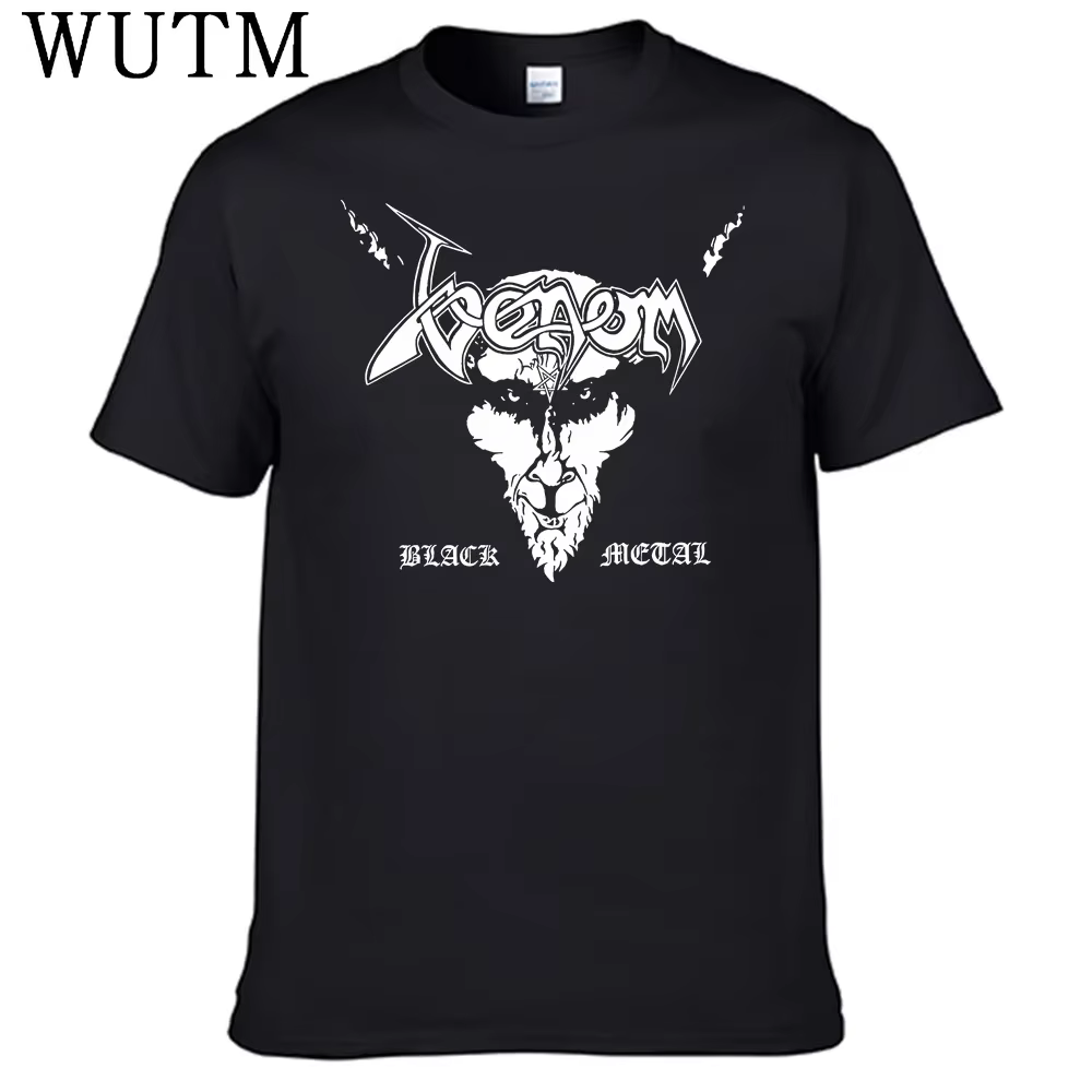 T-shirt Band Venom pour hommes, 100% coton