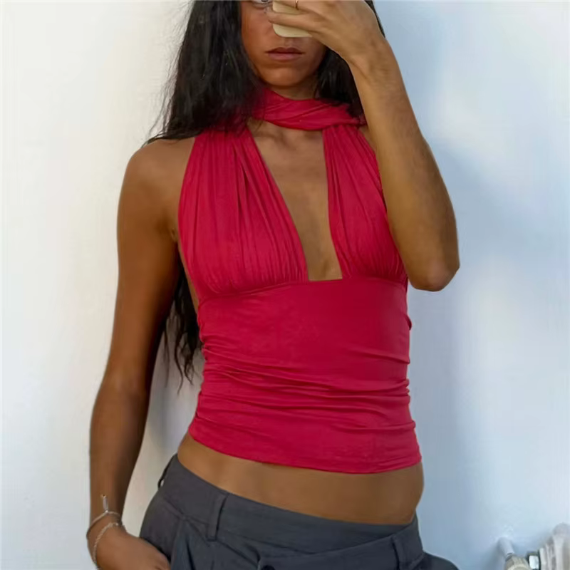 Haut dos nu pour femme
