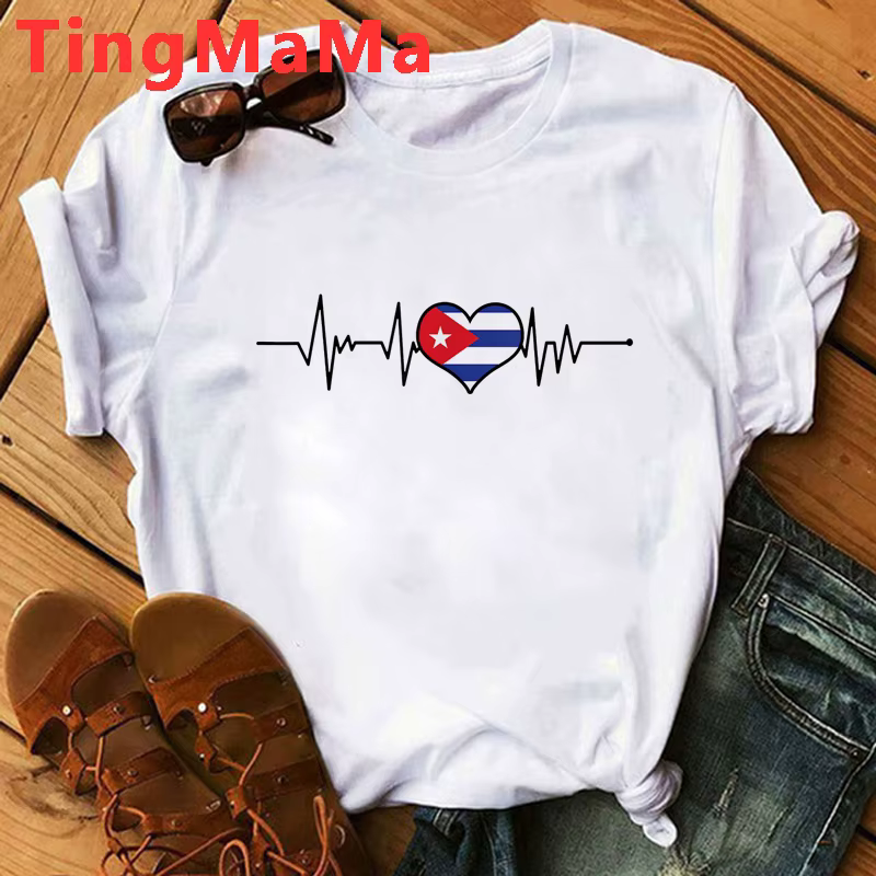 Cuba t-shirt hommes Che Guevara hauts T-shirts dessin animé