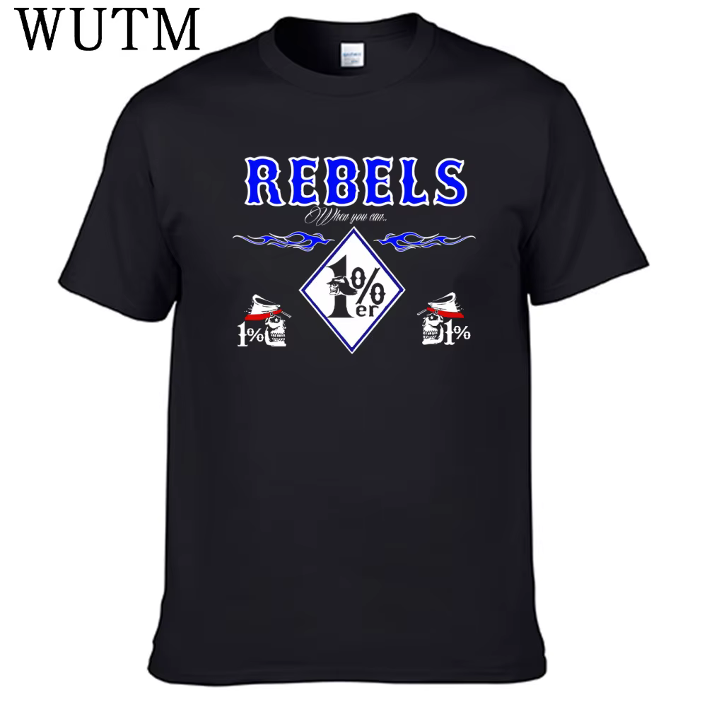 T-shirt Hurcycles Club Rebels Mc pour homme