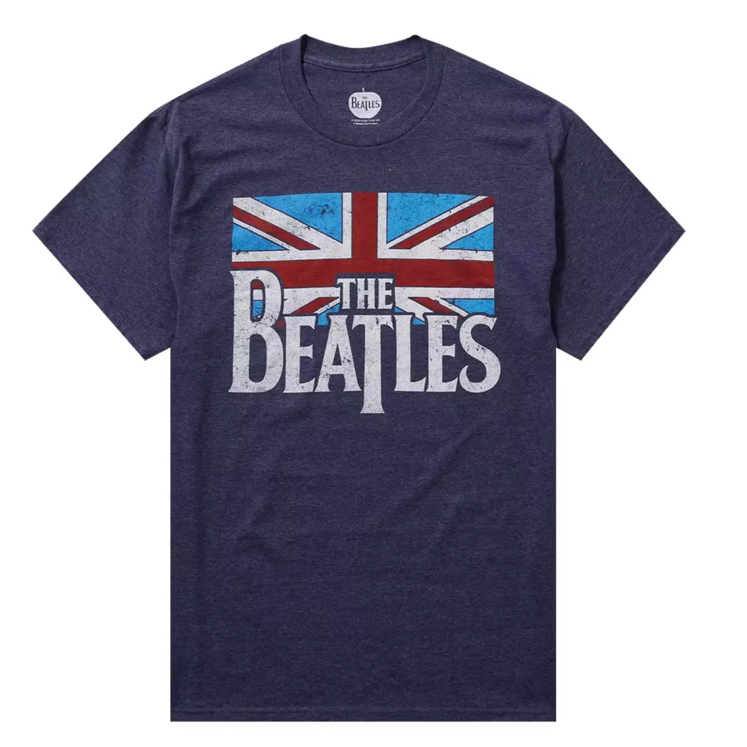 T-shirt vintage rock américain rétro The Beatles