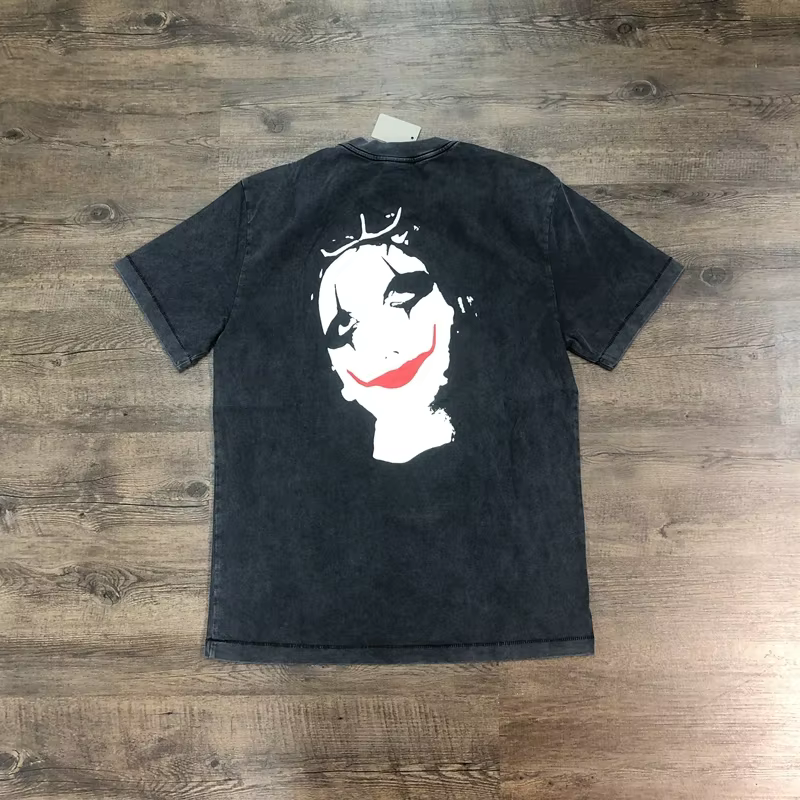 SAINT Of MICHAEL 1:1 mode qualité Streetwear papillon imprimé t-shirt surdimensionné 100% couverture en coton ample