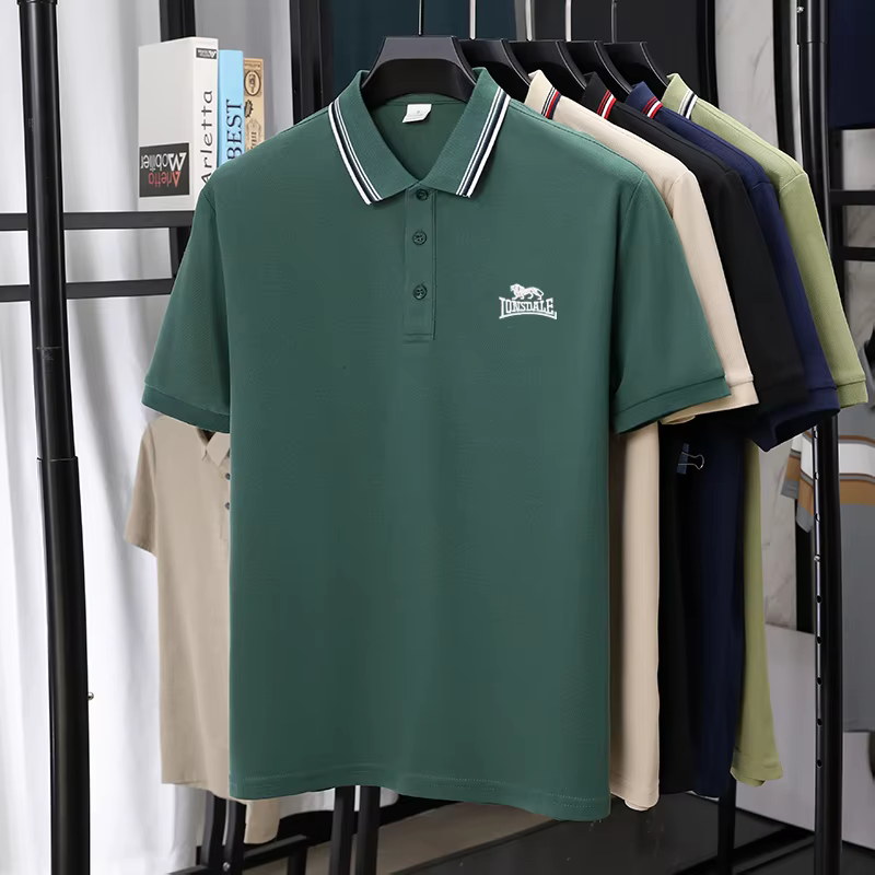 Polo brodé pour homme EUR