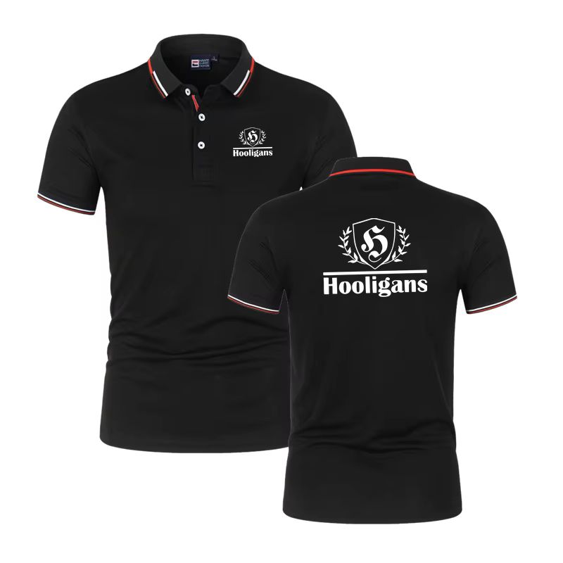 Polo décontracté uni à manches courtes pour homme 2026 – T-shirt d'été tendance