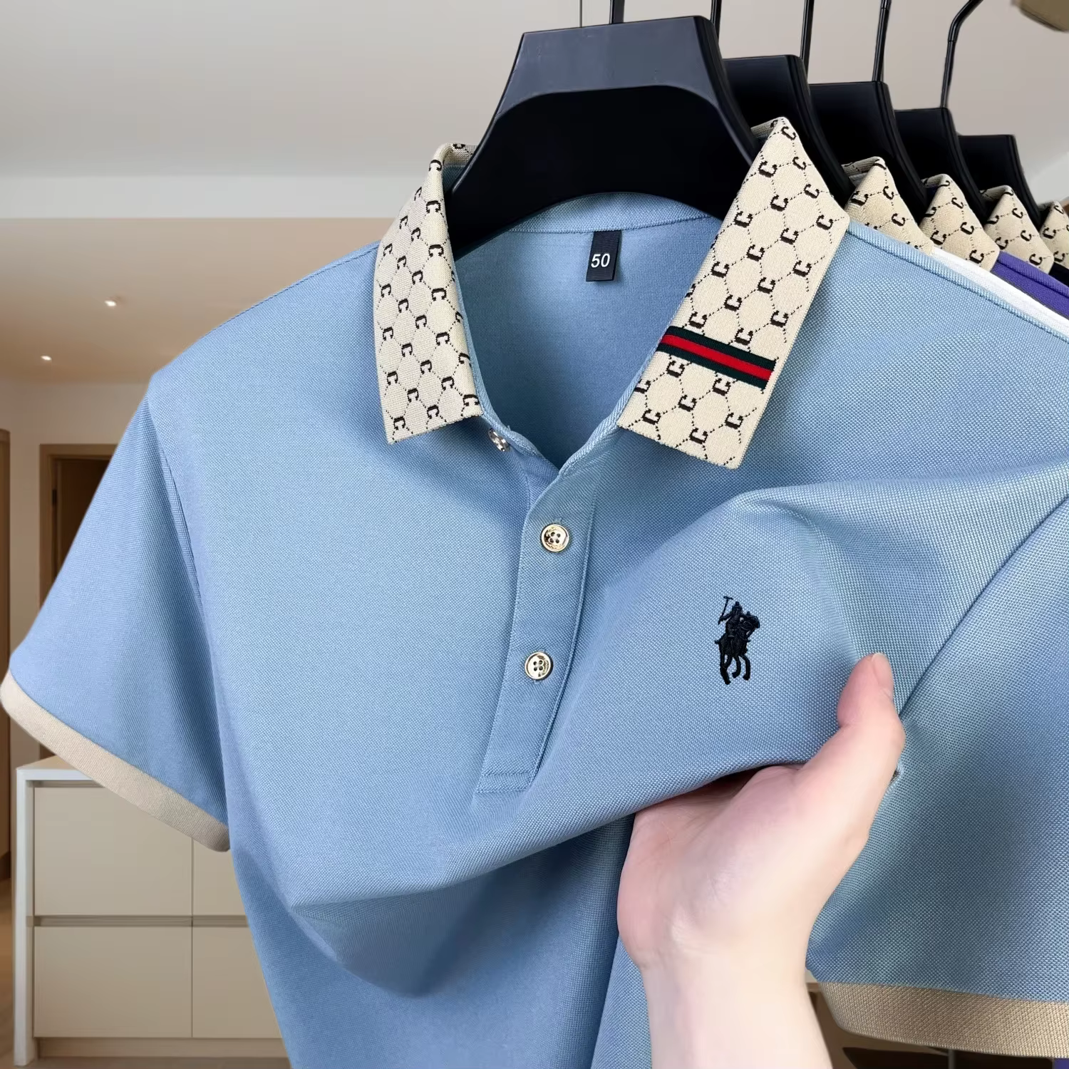 Polo de luxe pour homme
