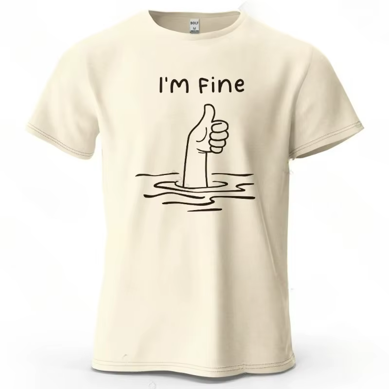 T-shirt pour homme 100% coton